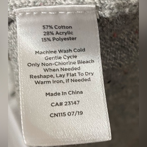 ❄️Talbots Tweed Side Tie Sweater Dress - Picture 4 of 5